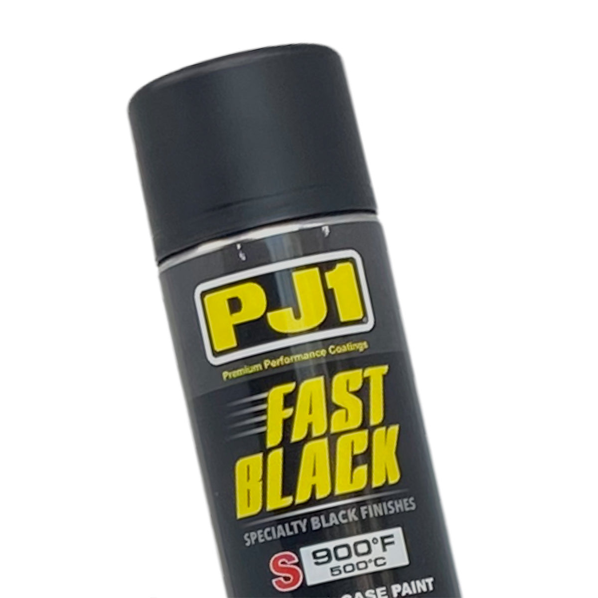 PJ1 16-SAT Satin Black Black Satin Engine Spray Paint (Aerosol), 12 oz
